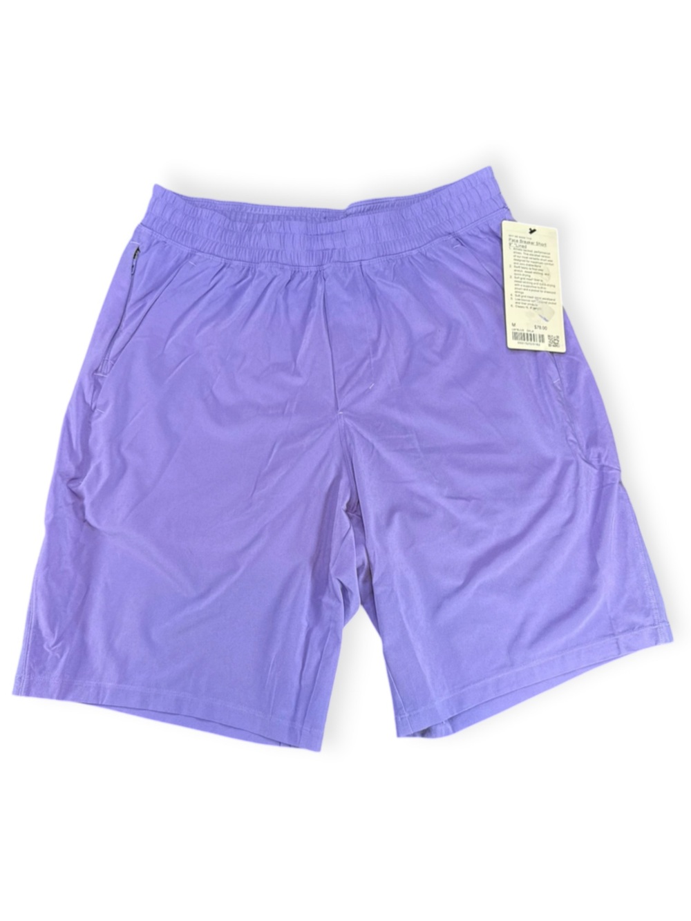 Men's Lululemon Pace Breakers Lined 9” Shorts Dark Lavender M